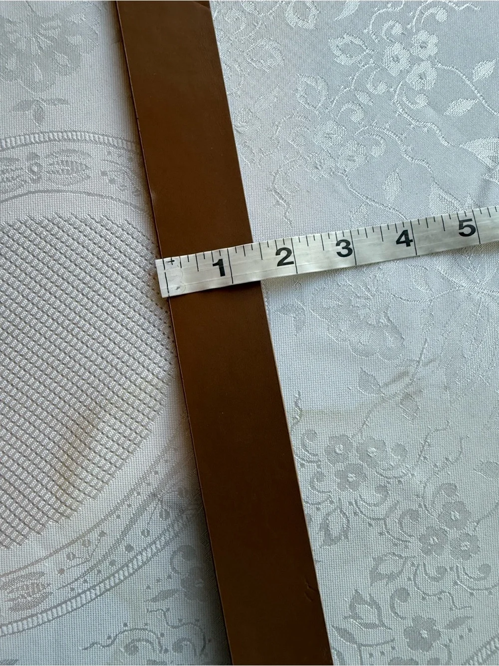MICHAEL Michael Kors Hamilton Brown/Camel Leather Belt Gold-Tone Signature Buckl